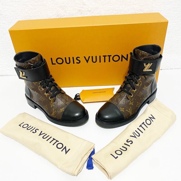 Louis Vuitton Wonderland Ranger Boots Women's EU 41 US 10 or 10.5 EXCELLENT - Picture 1 of 15